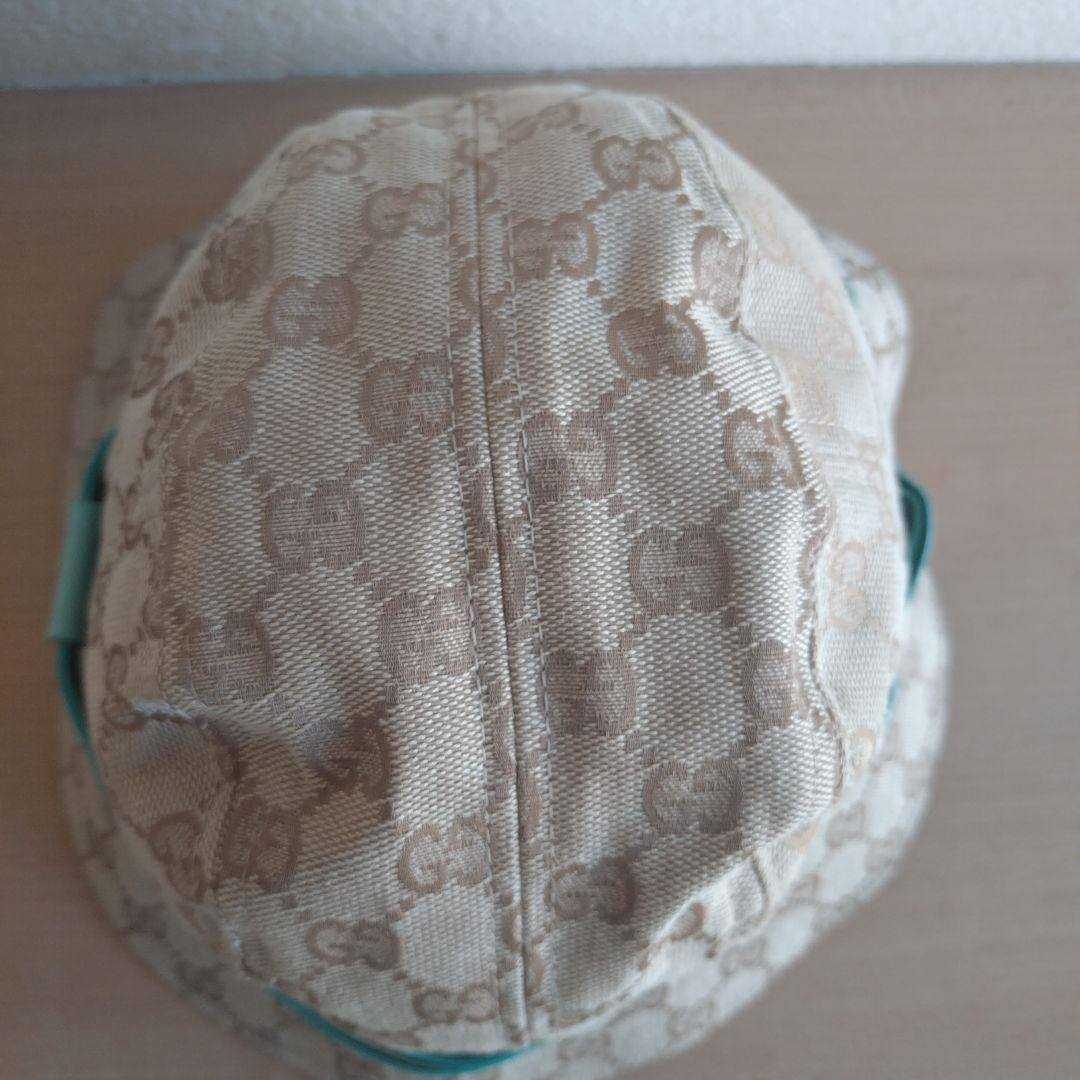 GUCCI ベージュ GGパターン バケットハット