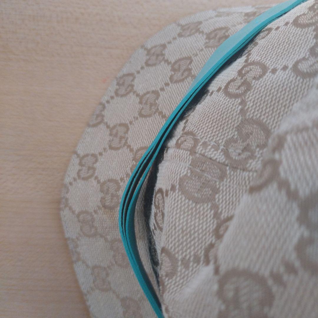 GUCCI ベージュ GGパターン バケットハット