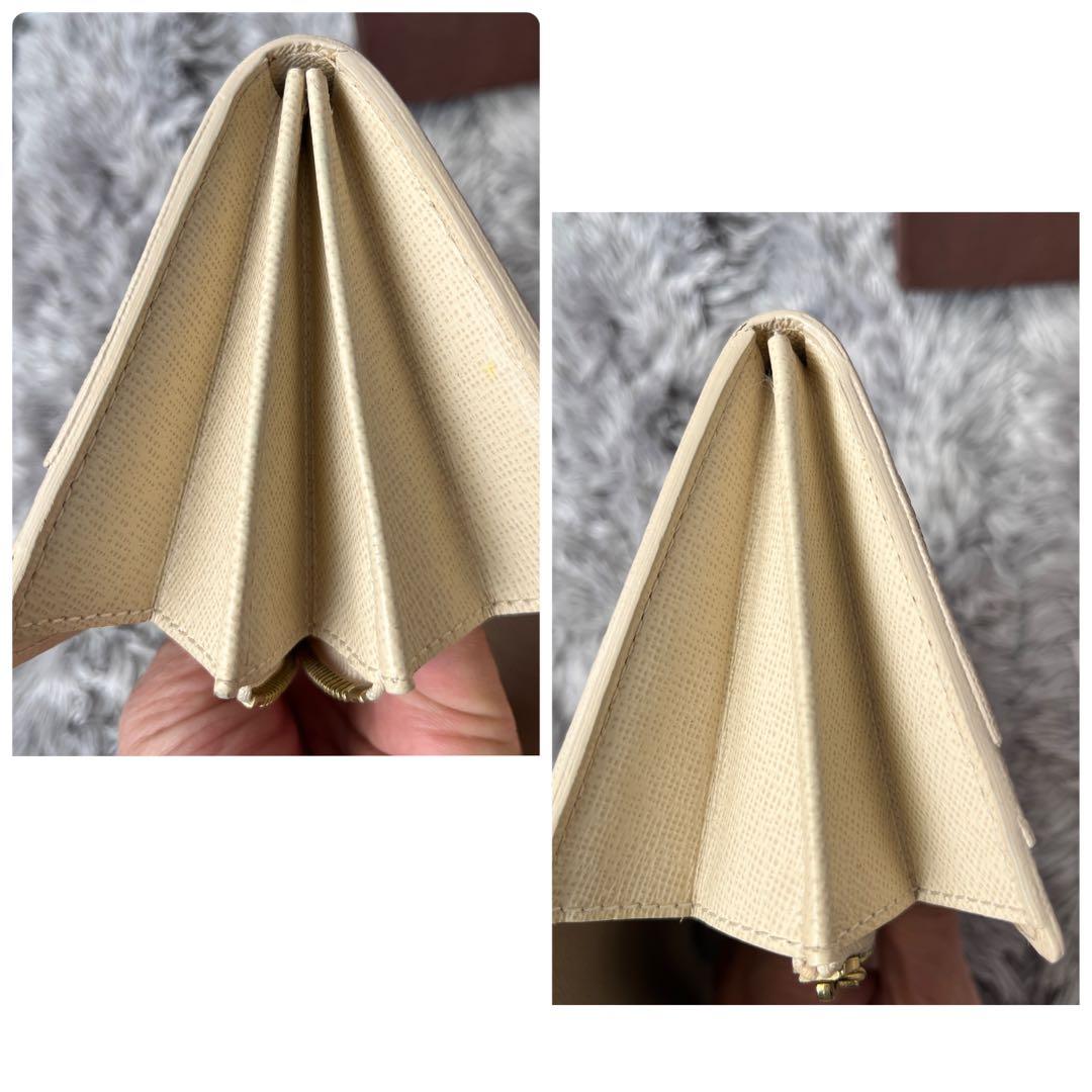 美品✨ルイヴィトン　ダミエアズール　ポルトフォイユサラ　ホワイト
