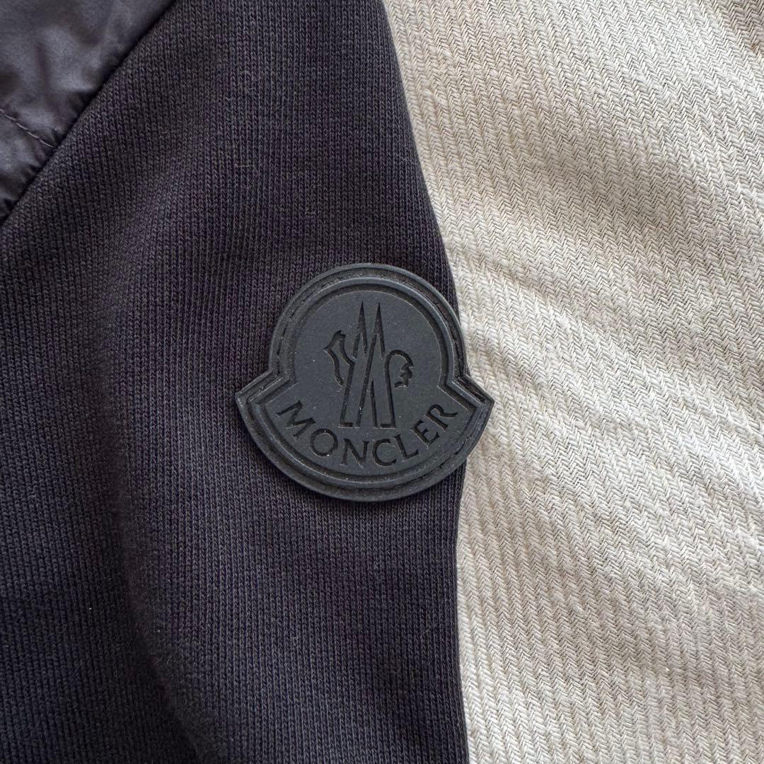 【美品】MONCLER モンクレール ダウン切替 ジップアップ4A 早い物がち★