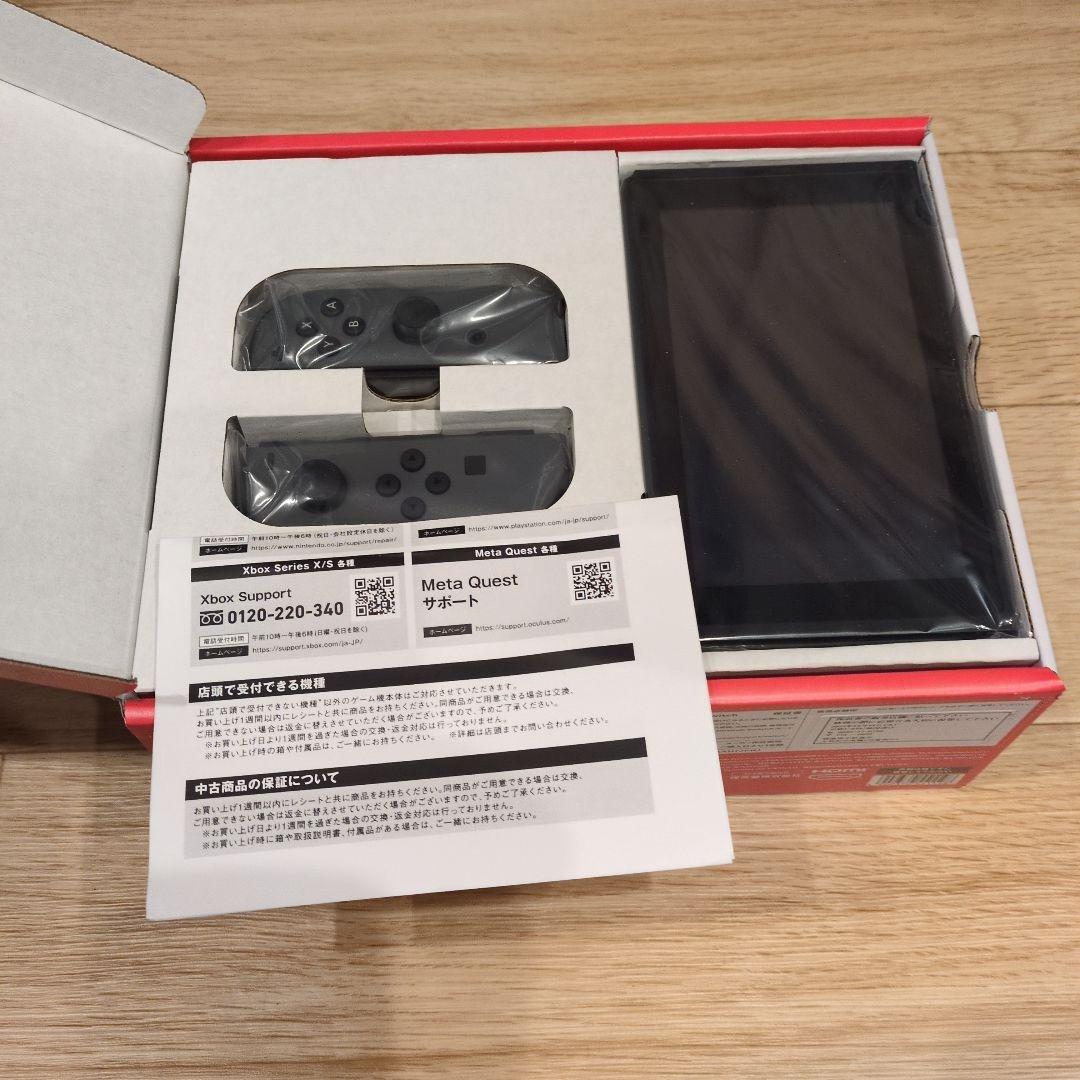 Switch Nintendo Switch Joy-Con L R グレー …