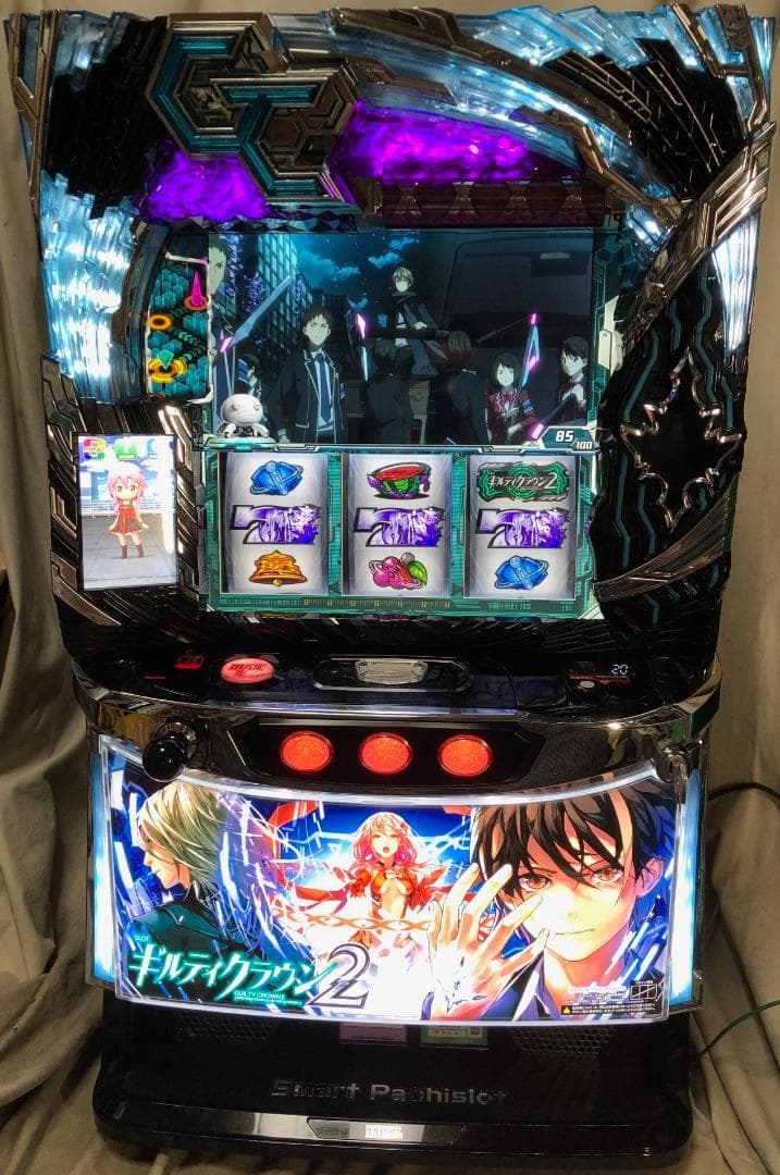 スマスロ ギルティクラウン2 ☆遊技可能アダプタ取付済実機☆送料無料