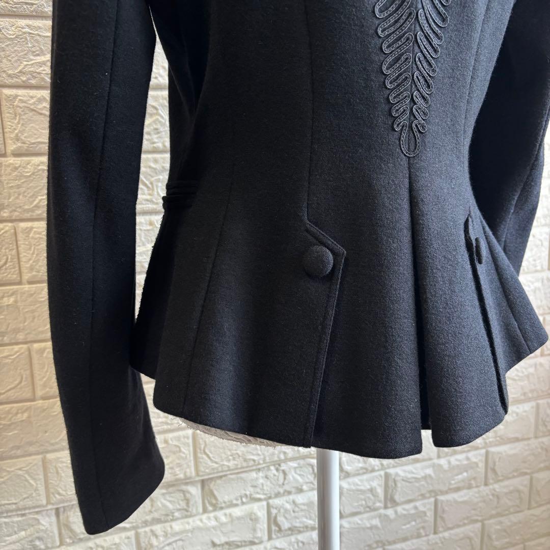 POLO RALPH LAUREN ジャケット ペプラム ウール×シルク 高級