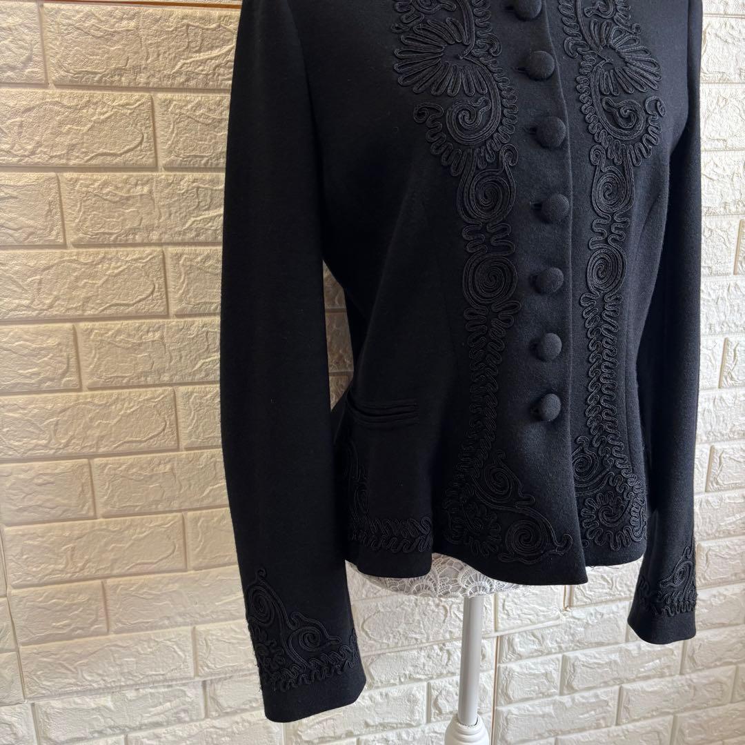 POLO RALPH LAUREN ジャケット ペプラム ウール×シルク 高級