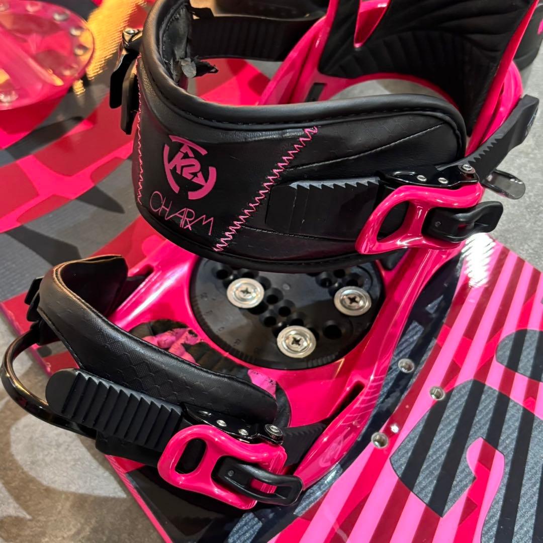 □ レディース K2 SPITFIRE 142cmスノーボード レディース 4点