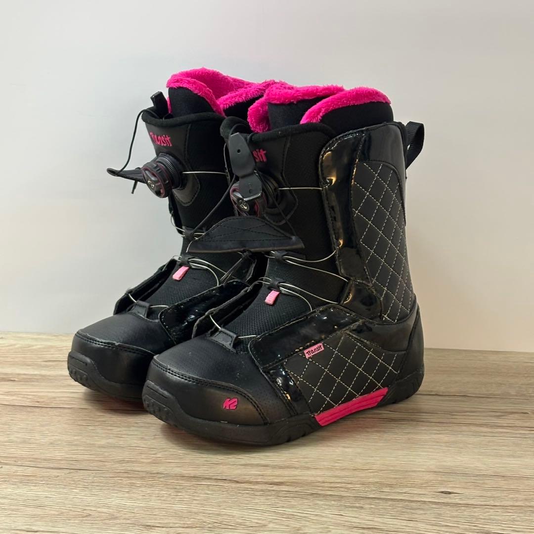 □ レディース K2 SPITFIRE 142cmスノーボード レディース 4点