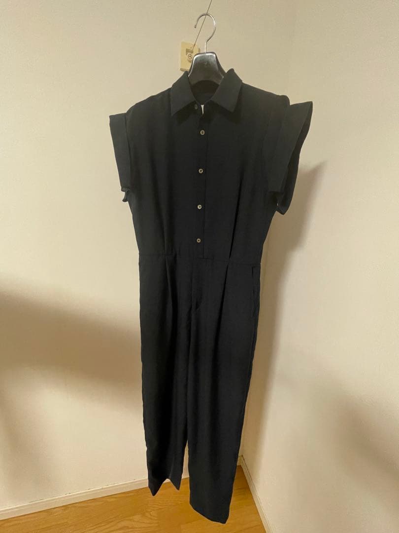 東原亜希　FORME サロペット　オールインワン　ネイビー　サイズ0