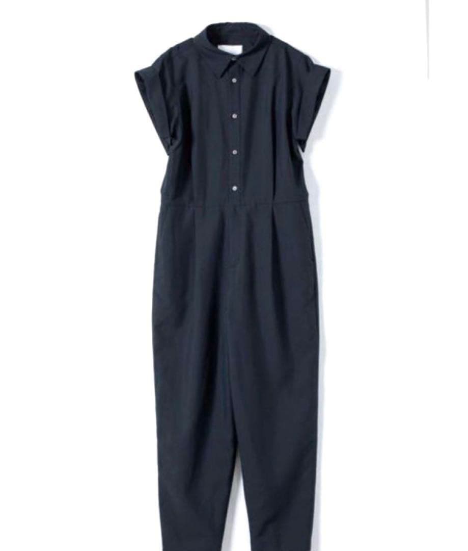 東原亜希　FORME サロペット　オールインワン　ネイビー　サイズ0