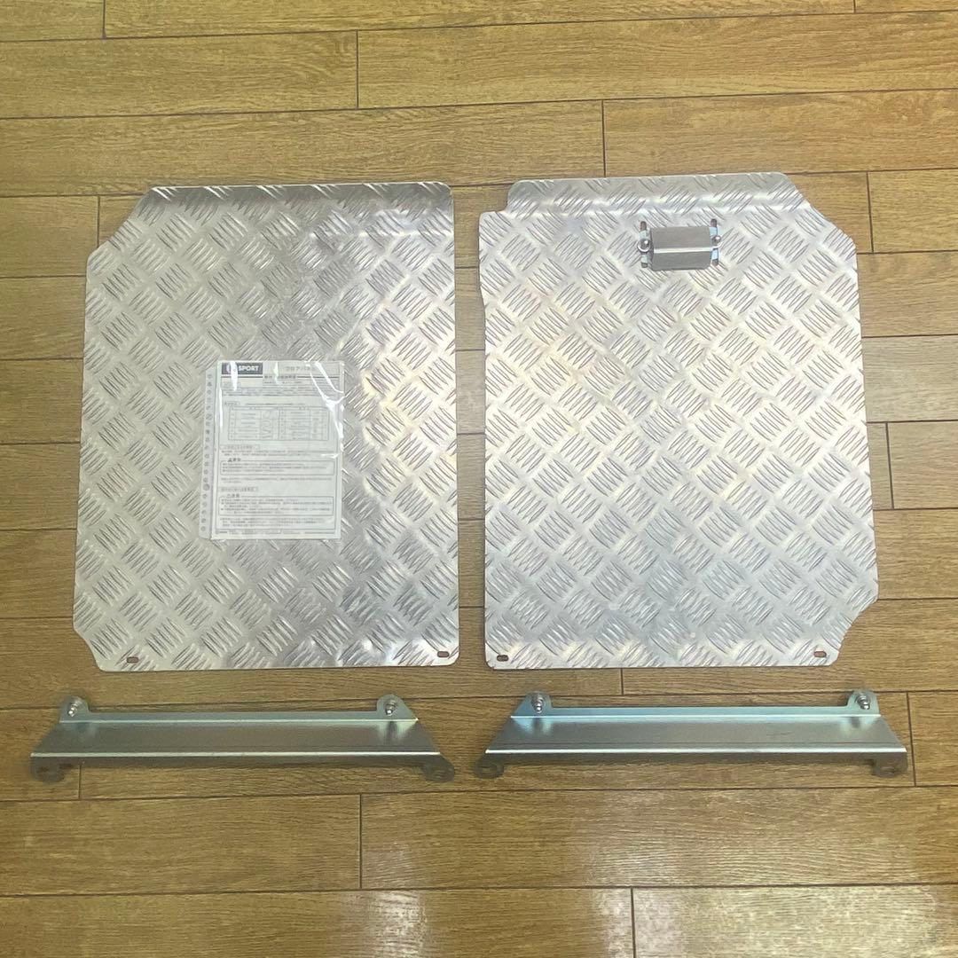 コペン L880K用　D-SPOATSアルミフロアパネルセット