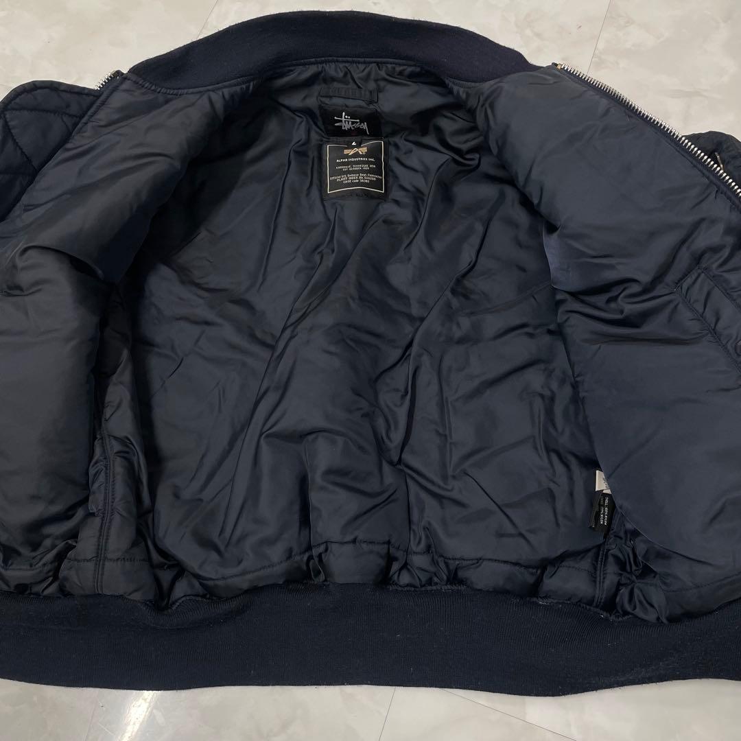 【激レア】stussy × alpha × fragment 25周年 MA-1