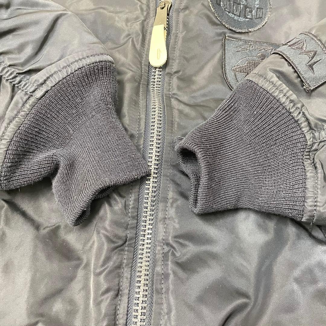 【激レア】stussy × alpha × fragment 25周年 MA-1