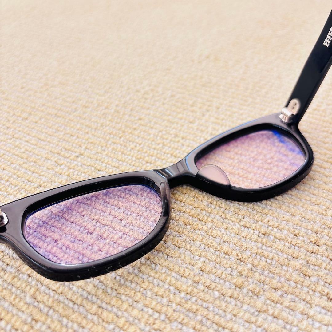 EFFECTOR/エフェクター NUT ブラック　メガネ・サングラス