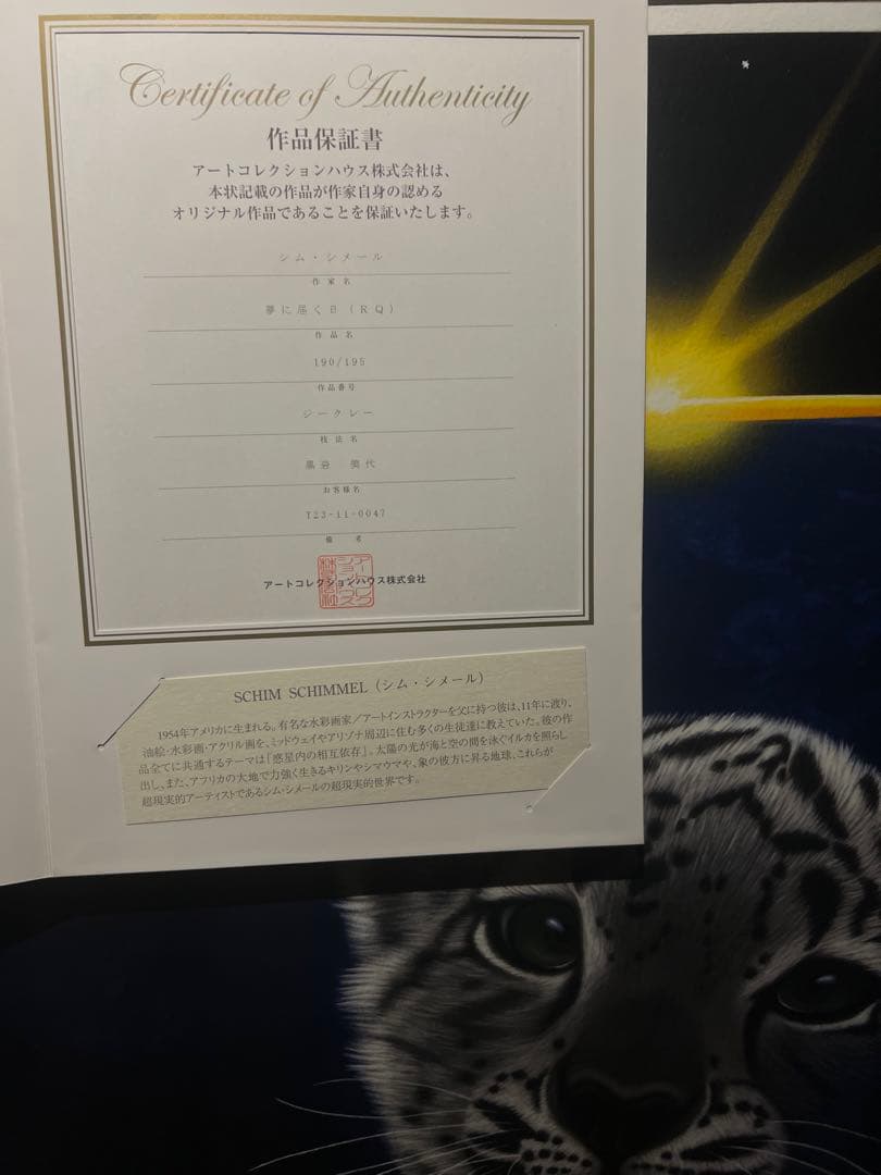 他の方発送×シム・シメール Schim Schimmel 【 夢に届く日 】