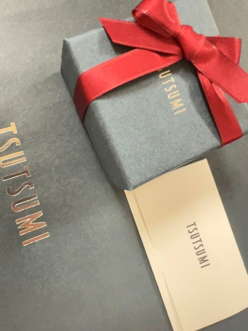 ツツミK10ピンクゴールド淡水パールネックレス