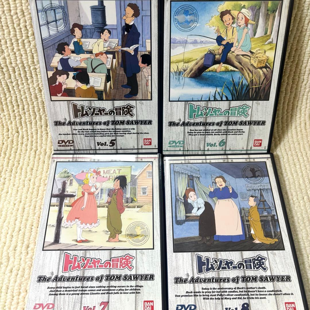 世界名作劇場　トム・ソーヤーの冒険 1-12巻セット　DVD