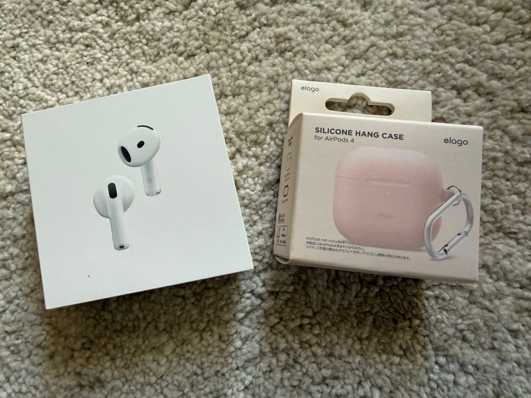 AirPods 4 アクティブノイズキャンセリング機能搭載　ケース付き