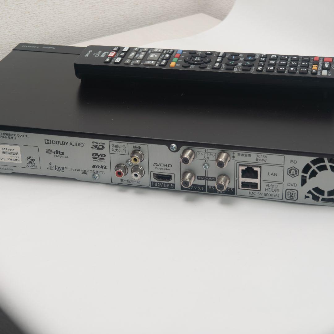 ✨動作OK✨ SHARP ブルーレイディスクレコーダー 2B-C05BW1