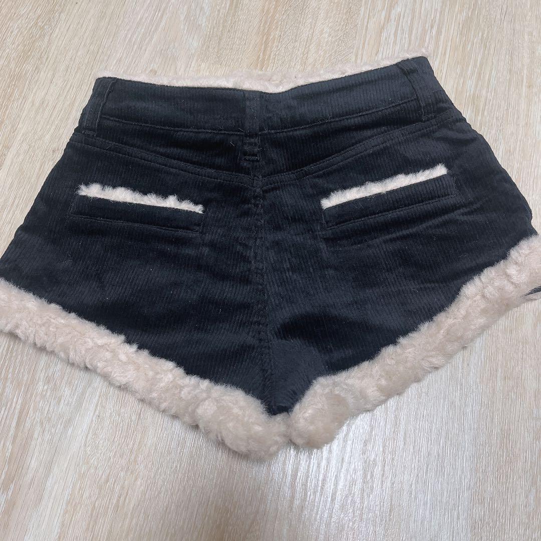Darich ポイントボアコーデュロイショートパンツ S