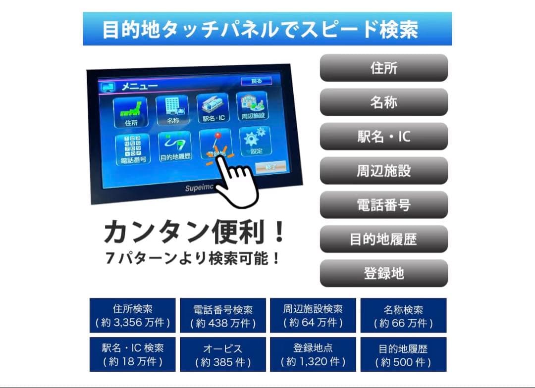 【2025年最新地图】9インチポータブルカーナビ1Seg DTVワンセグテレビ,