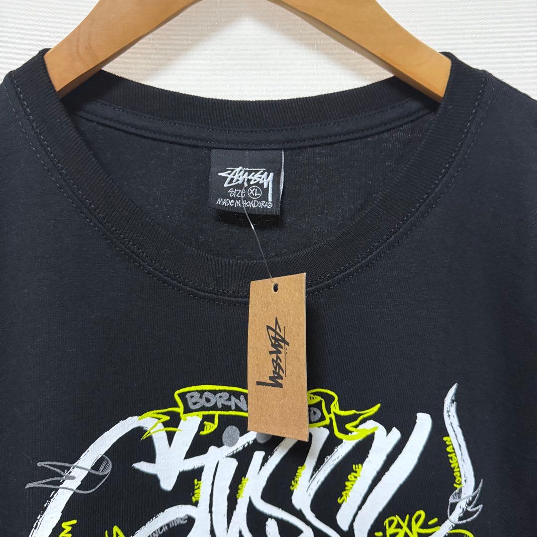 トップス Stussy Born x Raised Handstyles Tee