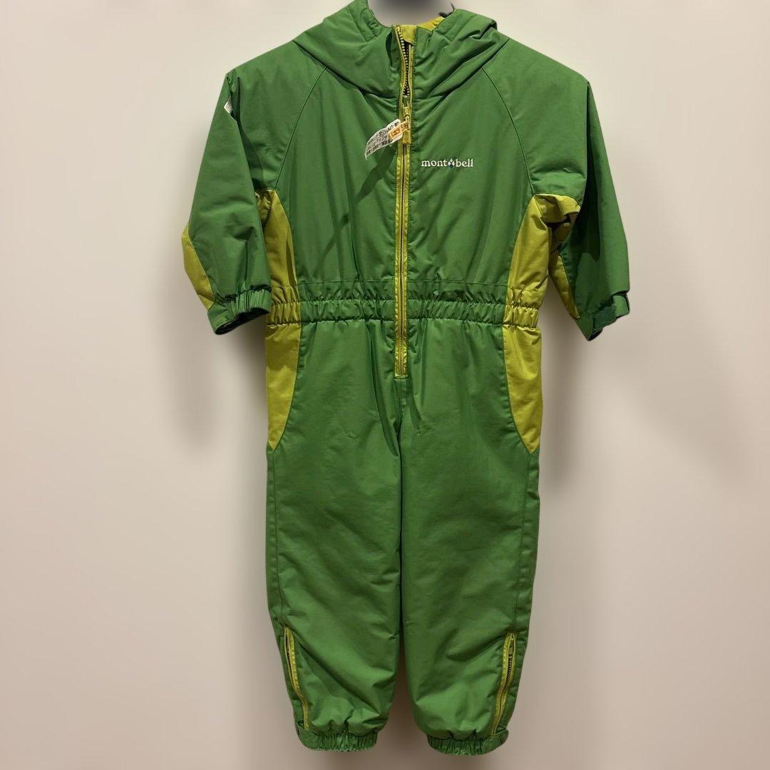 montbell 子ども用スキーウェア フード付き