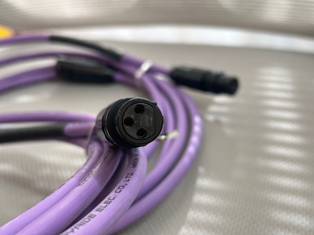 【美品】OYAIDE/高級XLRケーブル 3m 2本