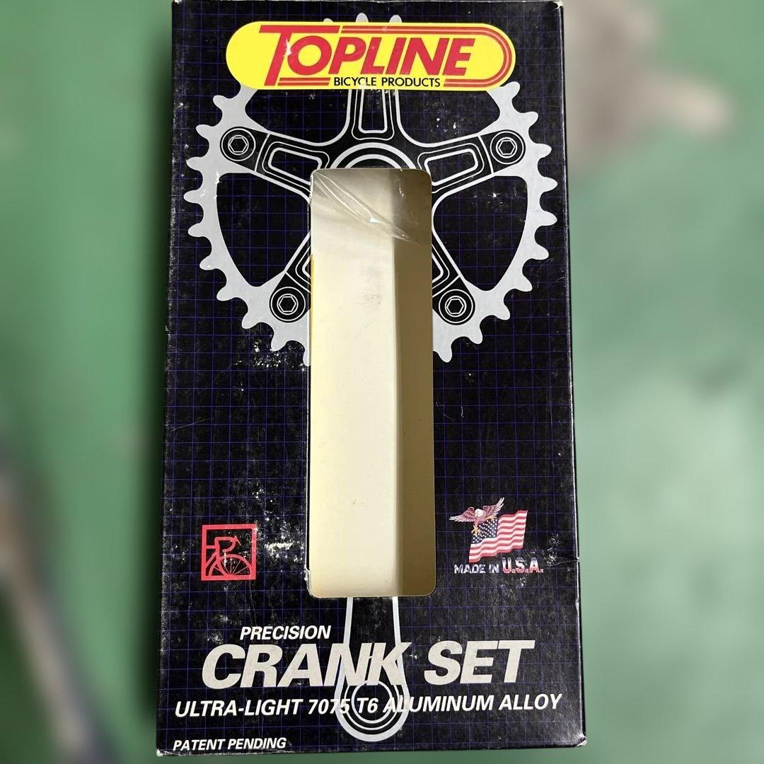TOPLINE クランク　PCD130 ロードクランク　old mtb 箱付き