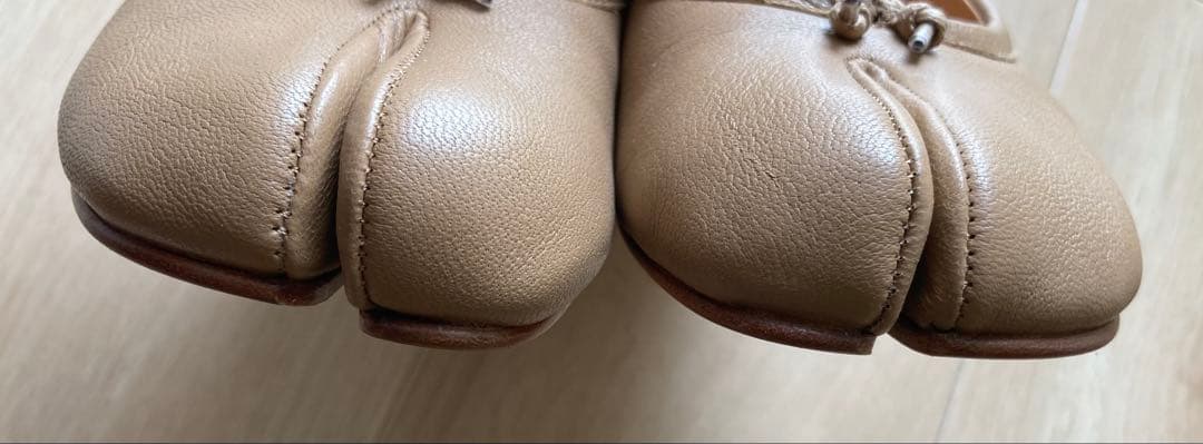 maison margiela Tabiバレエシューズ 36 ベージュ