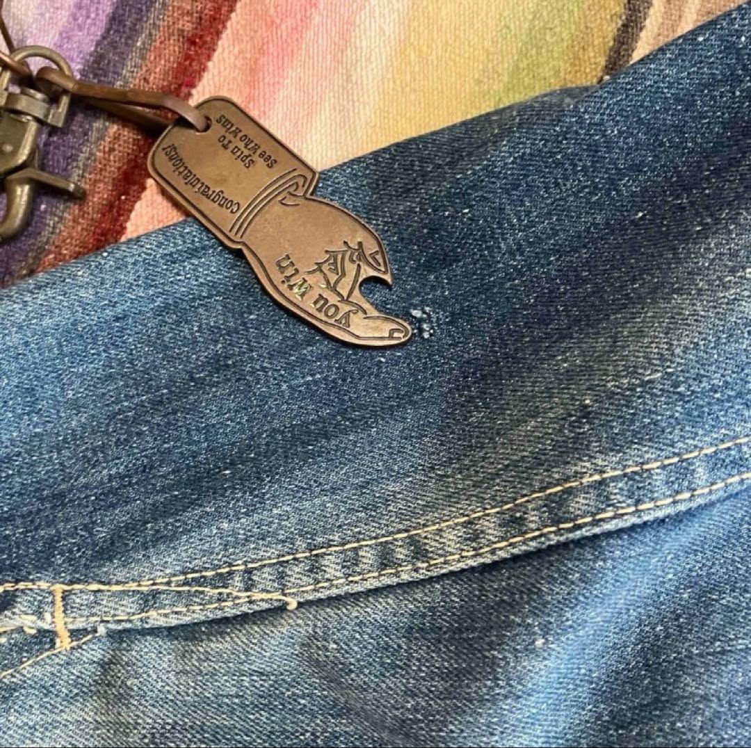 U*W様 極東リーバイスLevi's デニムジャケットBIG E イェローステッ