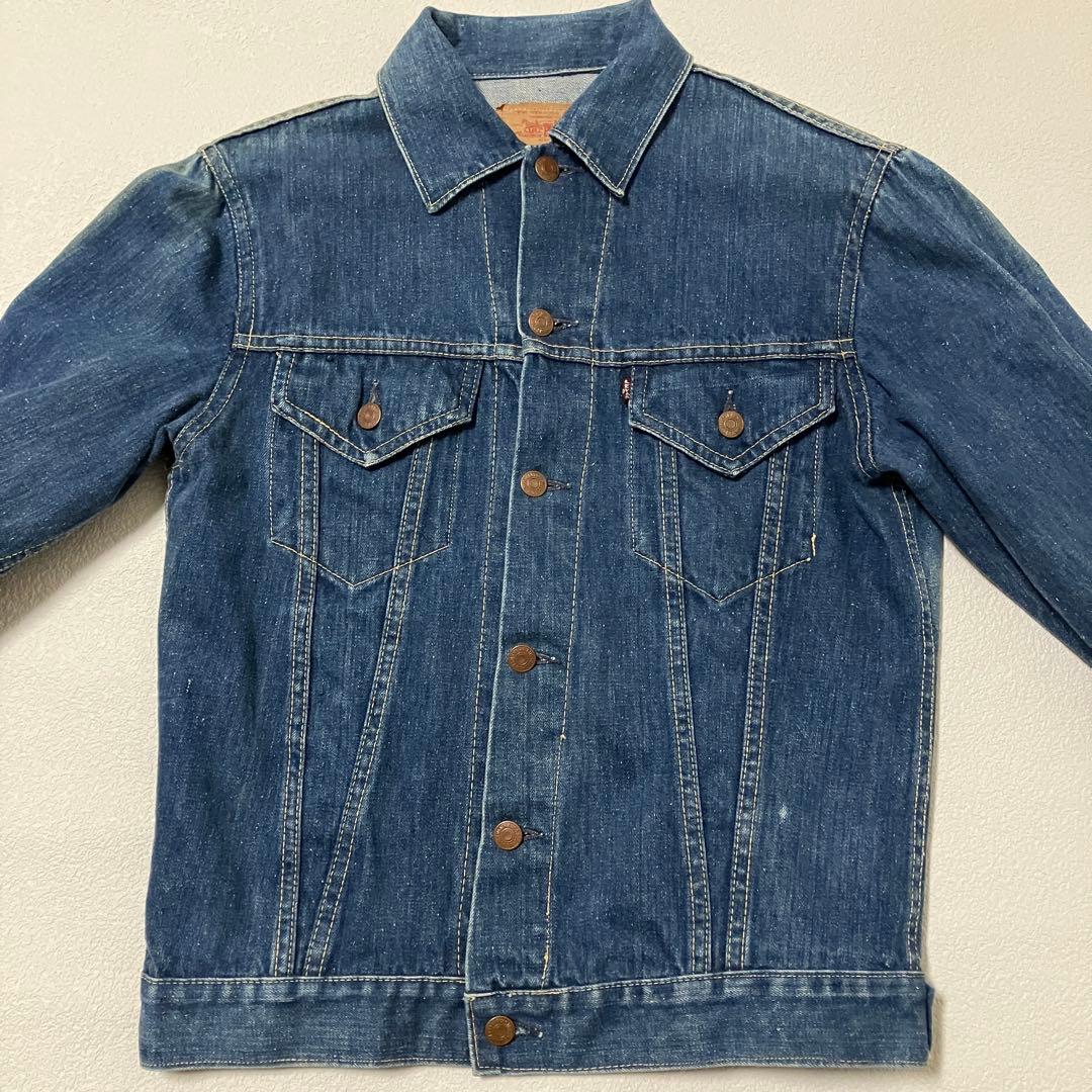 U*W様 極東リーバイスLevi's デニムジャケットBIG E イェローステッ
