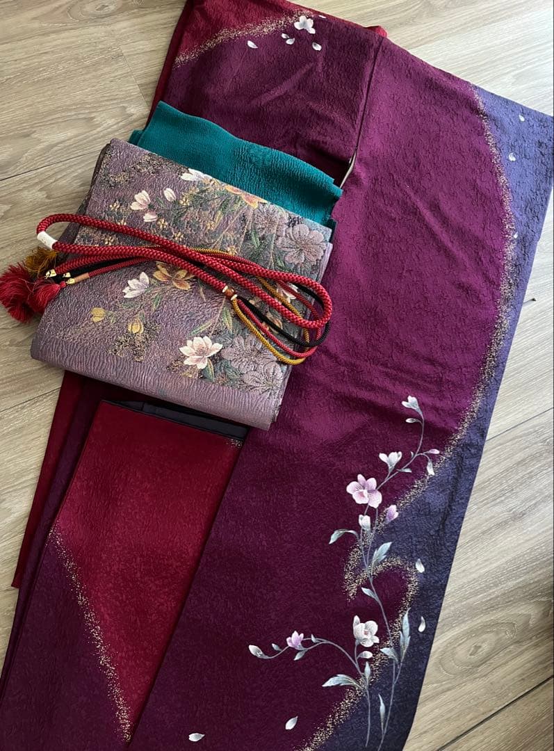 振袖フルセット きものやまと 身丈150 小柄さん向け 正絹 成人式 一式