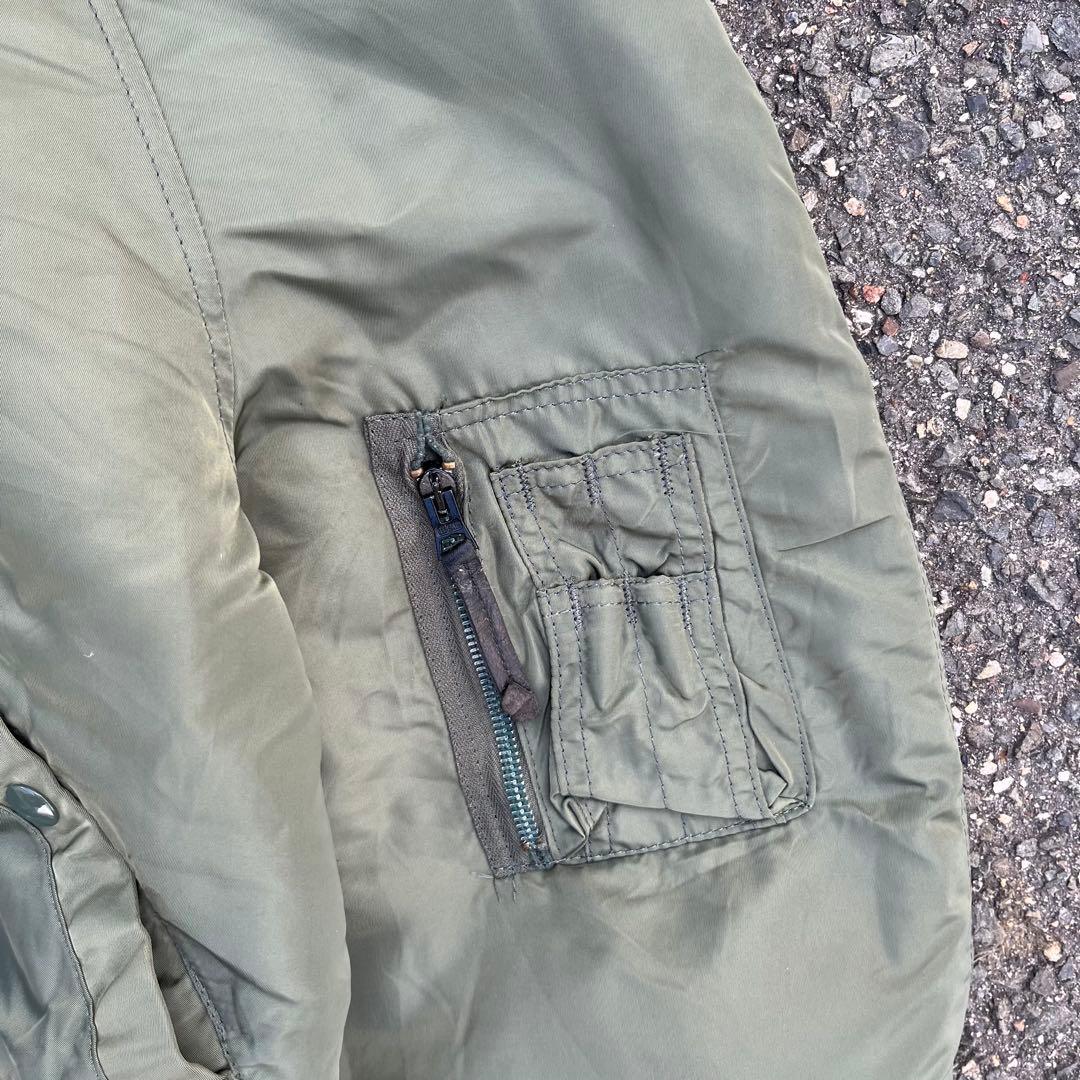 ALPHA 80s 90s n2b USA製　フライト　ファー　短丈　y2k