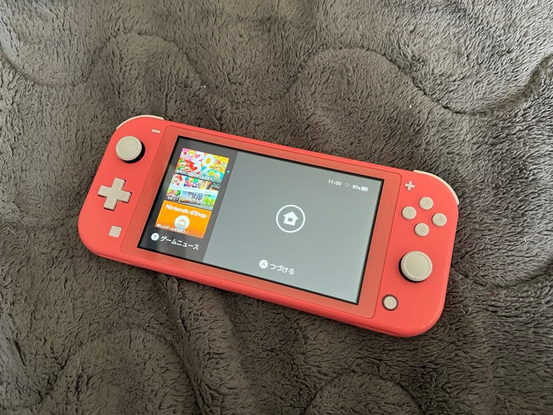 NintendoSwitchLite コーラル 本体 充電器