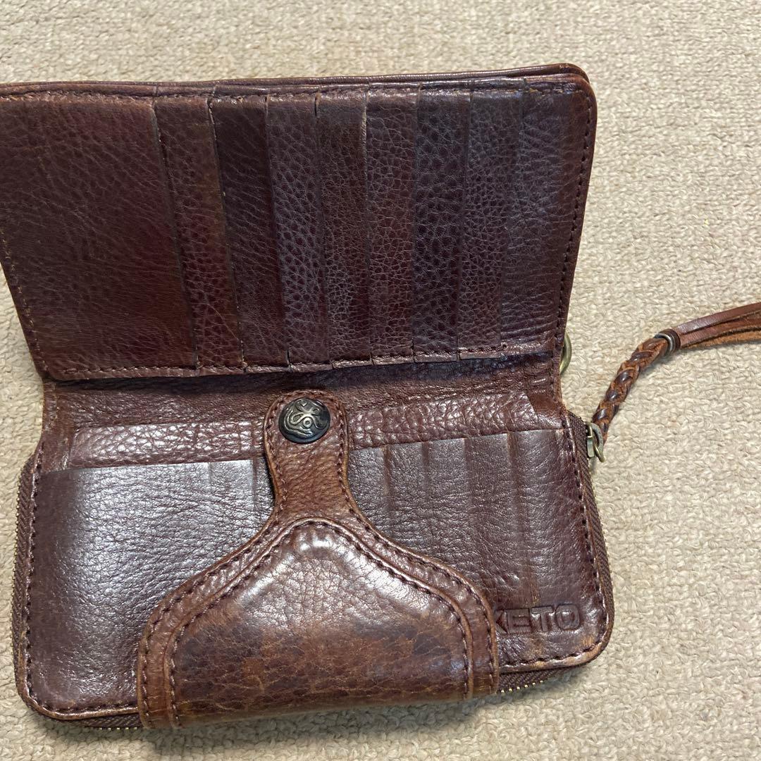 レア　KETO レザーウォレット　財布