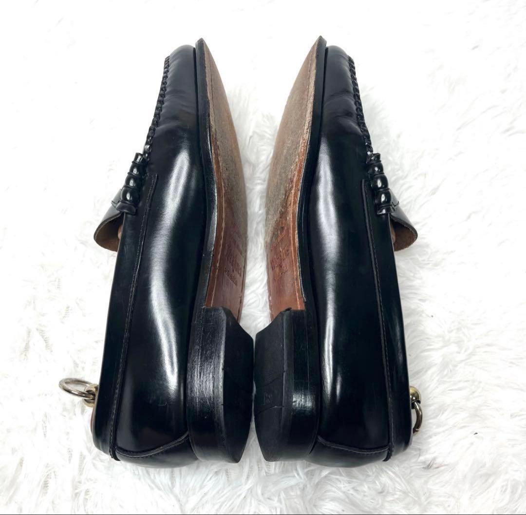 【美品】 G.H.BASS ローファー LARSON ラーソン 27cm