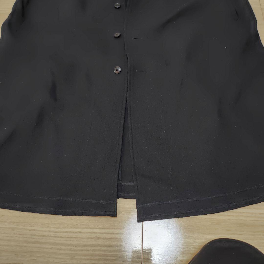 白菜さまヨージヤマモトS'YTE ブラック ボタン付きコート