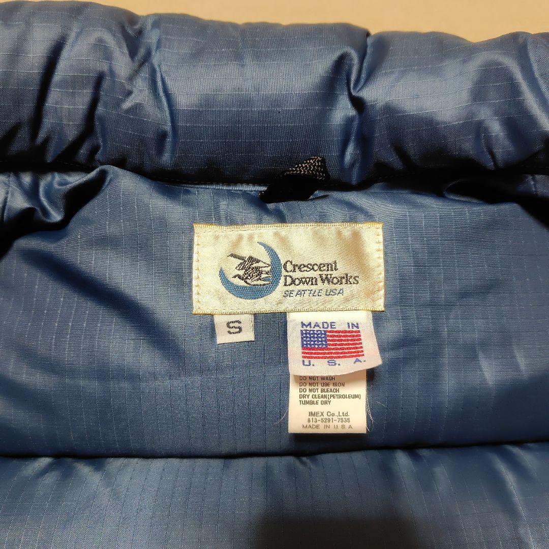 〚美品〛Crescent Down Works イタリアンダウンベスト S