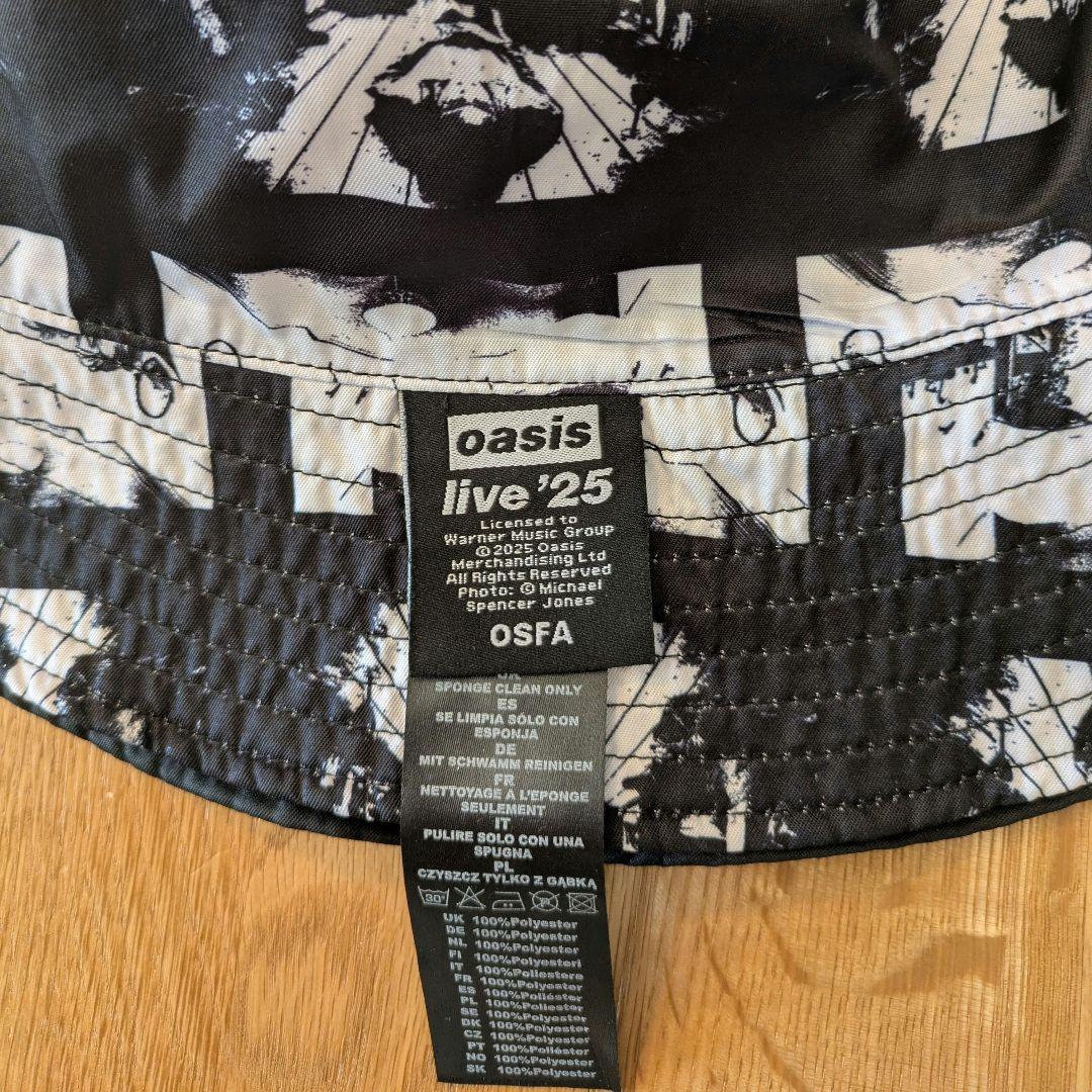 Oasis Live '25 definitely maybe バケットハット