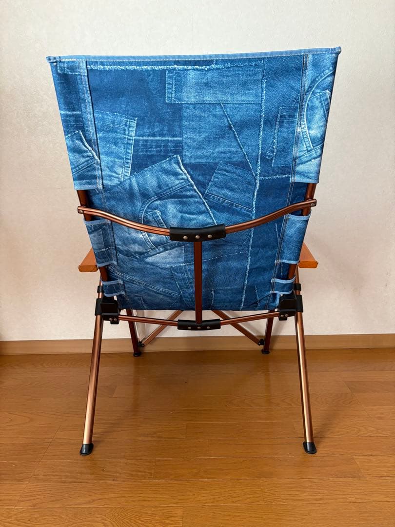 コールマン　モンロー　インディゴ　デニム調チェアー　希少！冬キャン！