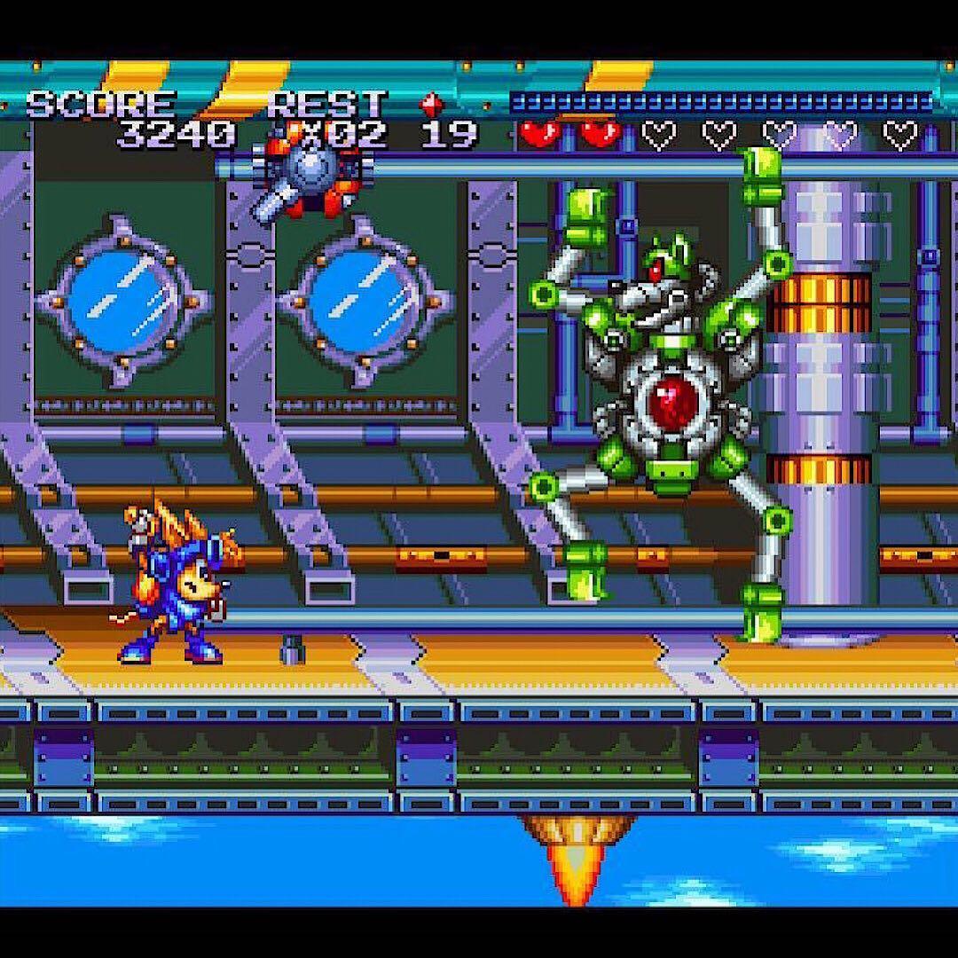 さ*ン様 スパークスター ロケットナイトアドベンチャーズ 北米版 switch