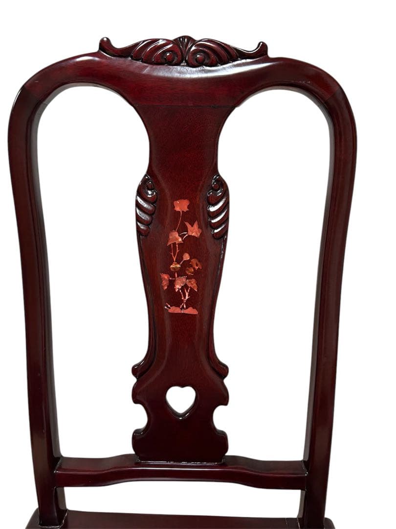 【希少】猫脚　花梨 ダイニングチェア 中国家具　椅子