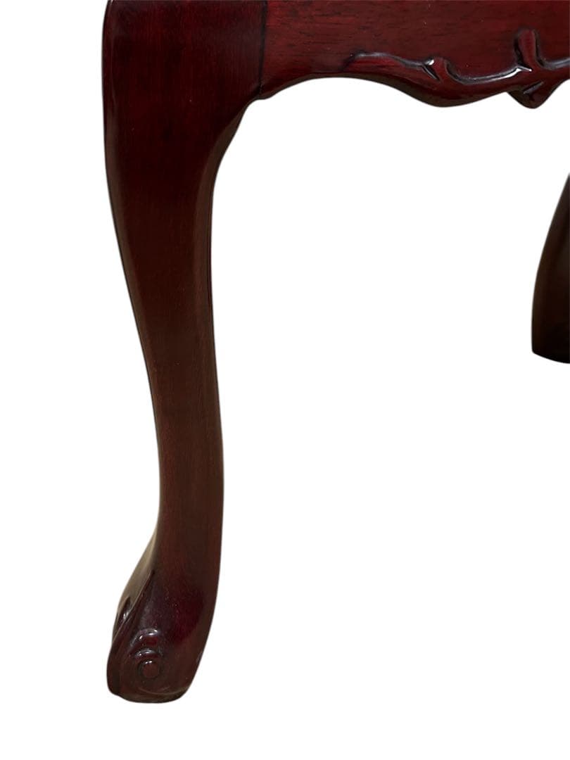 【希少】猫脚　花梨 ダイニングチェア 中国家具　椅子