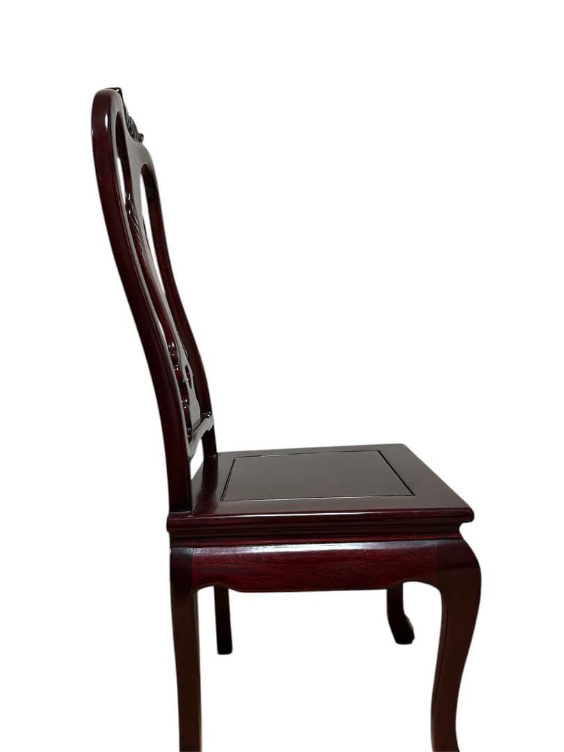 【希少】猫脚　花梨 ダイニングチェア 中国家具　椅子