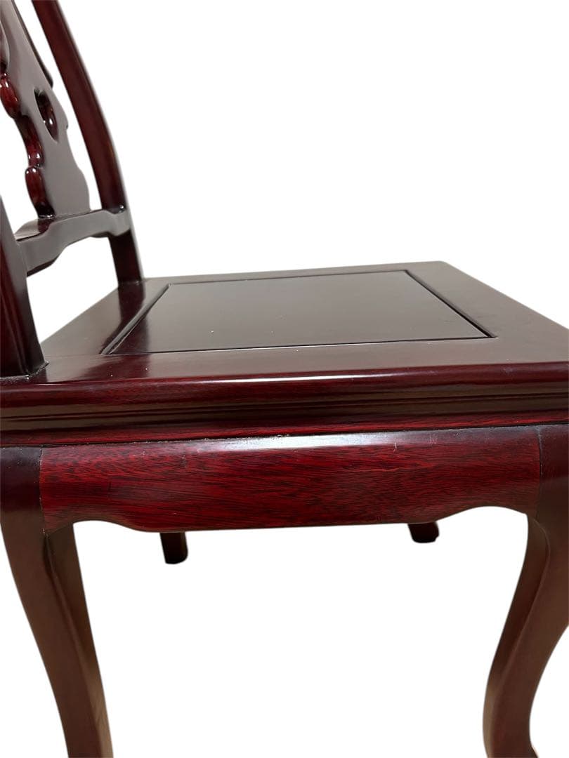 【希少】猫脚　花梨 ダイニングチェア 中国家具　椅子