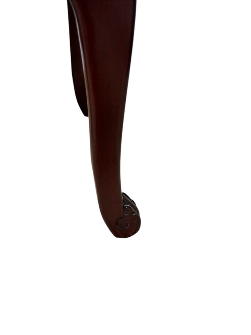 【希少】猫脚　花梨 ダイニングチェア 中国家具　椅子