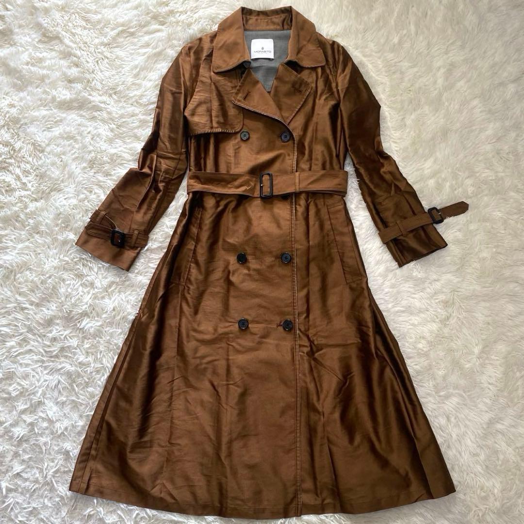 ✨美品✨ MORABITO PREMIER トレンチコート 38サイズ ブラウン