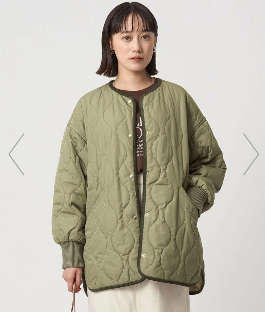 SALE！グリーンレーベルリラクシング　リバーシブル キルティング 撥水
