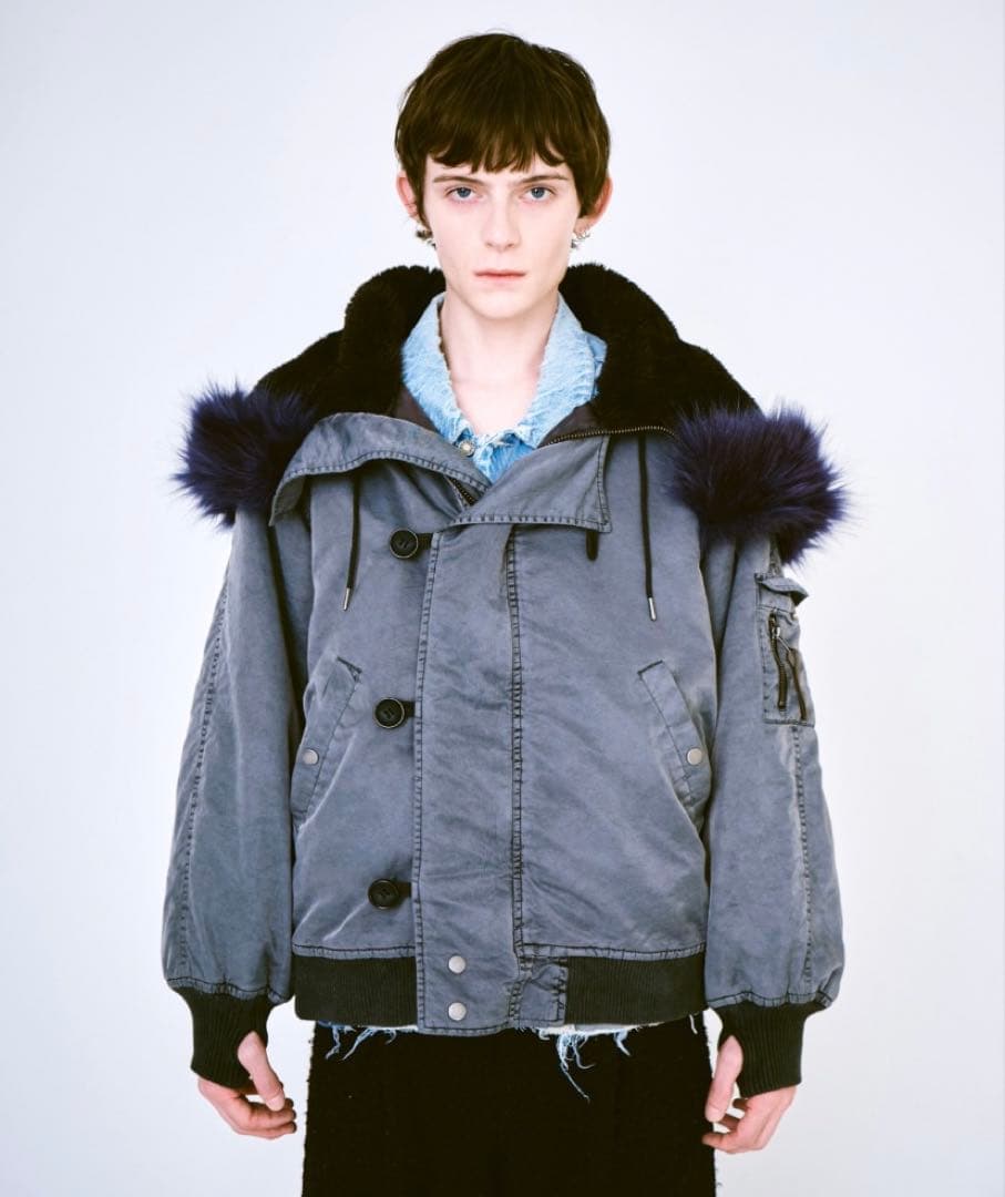 Camphor wood N2-B フライトミリタリージャッケット