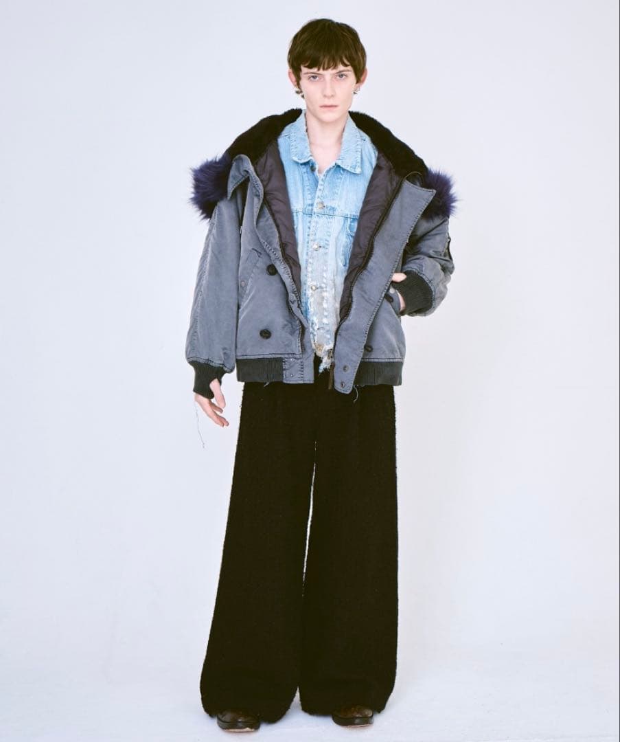 Camphor wood N2-B フライトミリタリージャッケット