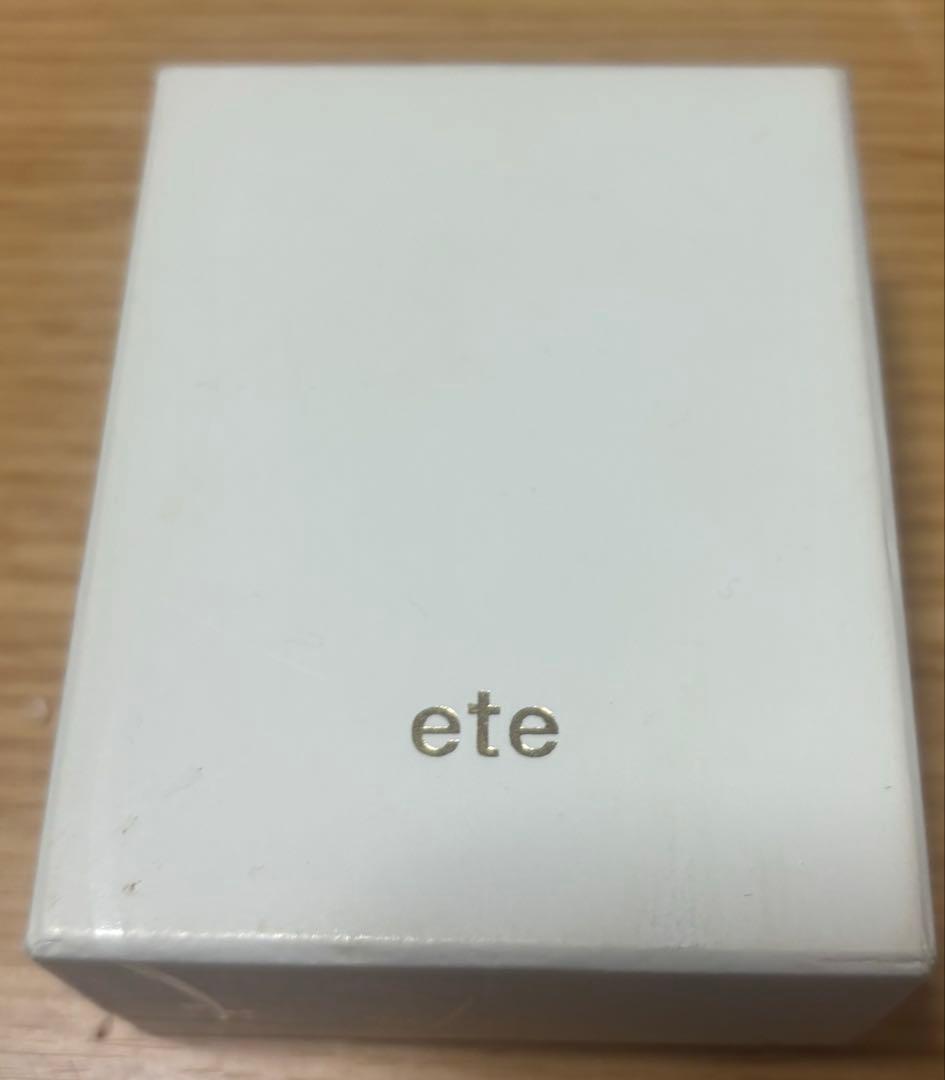 【美品】ete K18YG レイヤー バー ネックレス